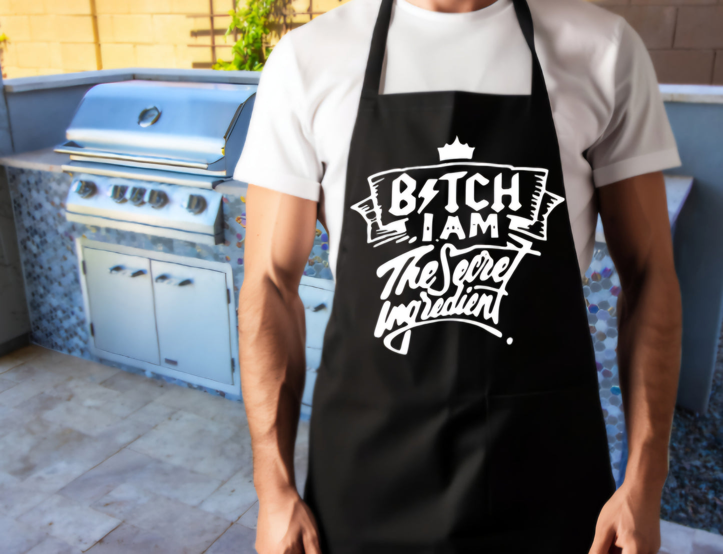 BBQ Apron Secret Ingredient