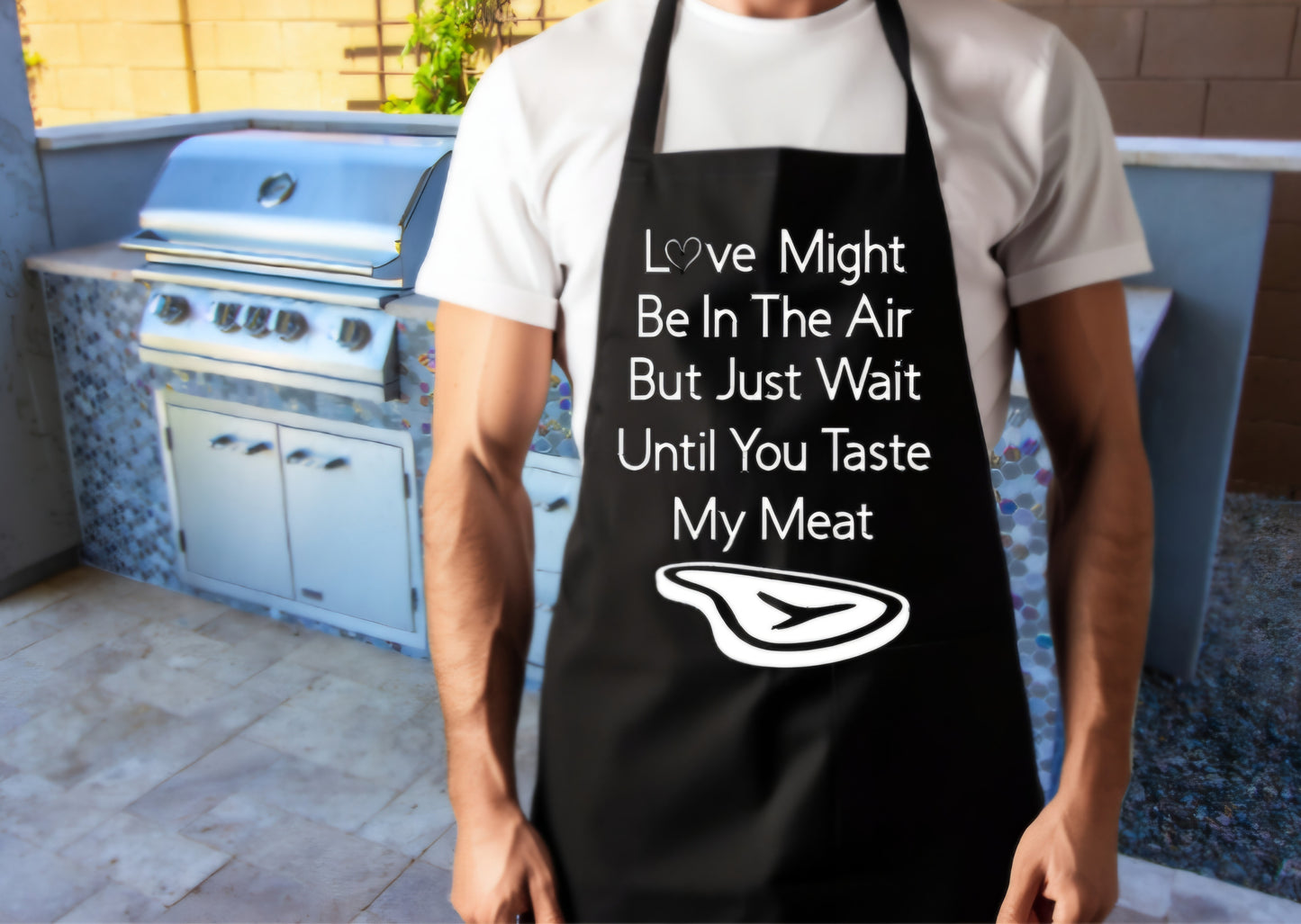 BBQ Apron Taste My Meat