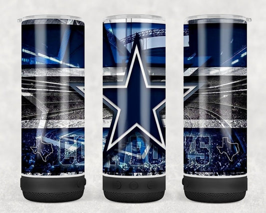 Bluetooth Speaker tumbler Cowboys stadium