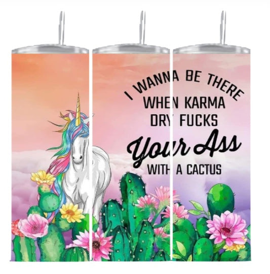 Tumbler 20 oz Cactus Karma