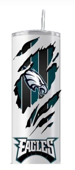 Tumbler 20 oz Eagles Shredded