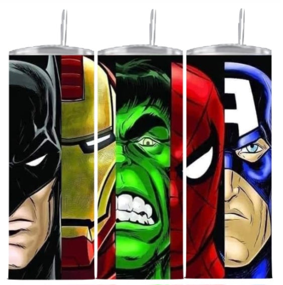 Tumbler 20 oz Hero faces