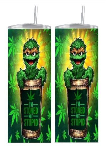 Tumbler 20 oz Stoned Stupid