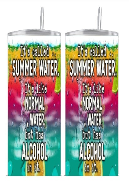 Tumbler 20 oz Summer Water