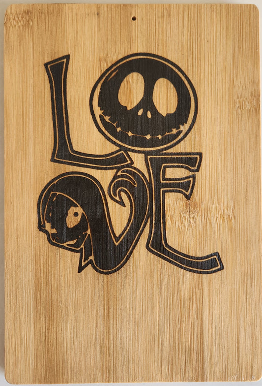 Laser Engraved Love