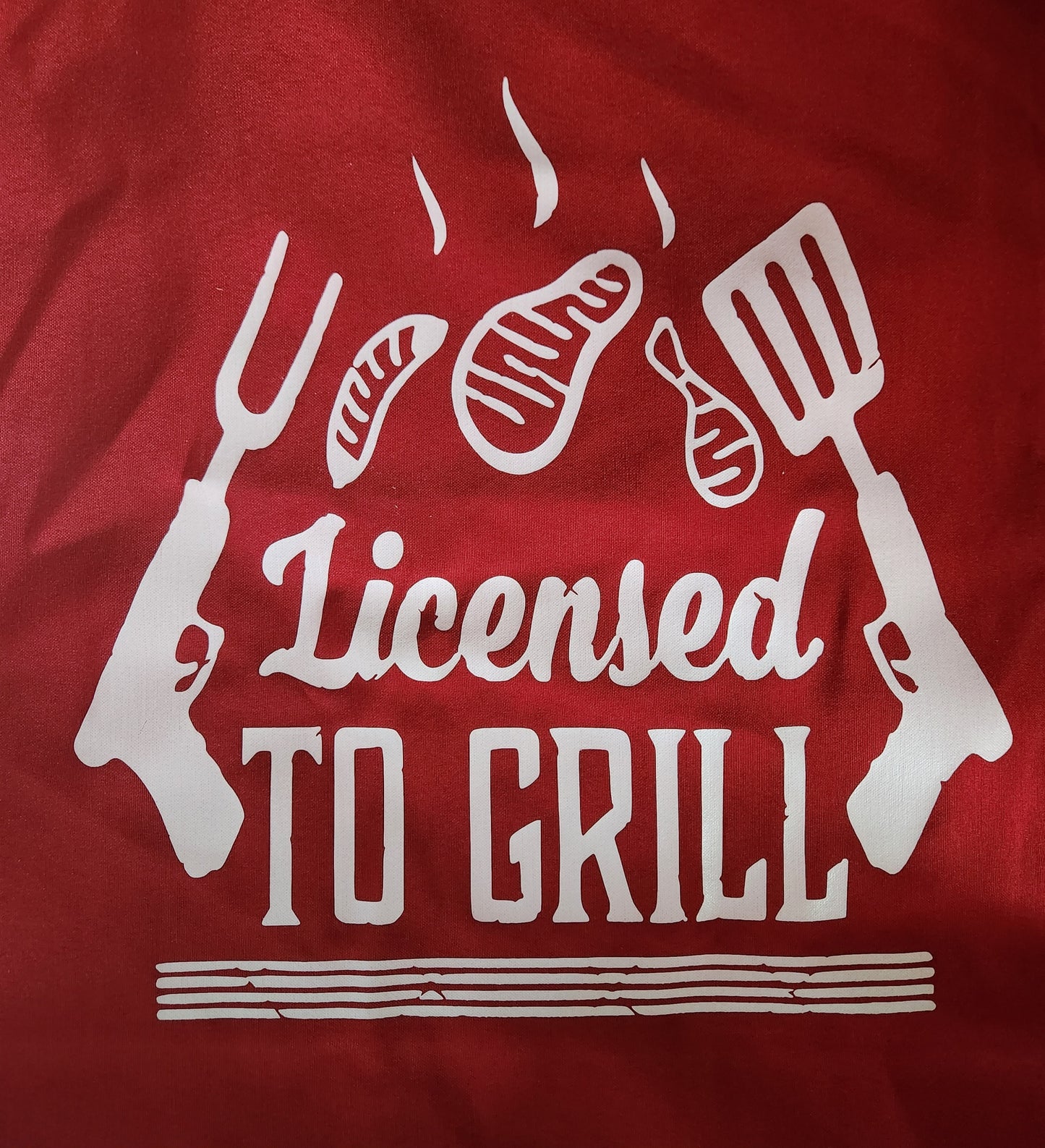 BBQ Apron- Licensed To Grill