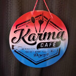 metal-sign-karma-cafe